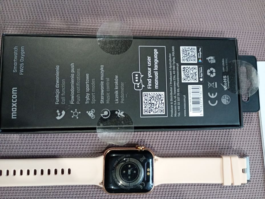 Smartwatch maxcom FW26 oxygen pro