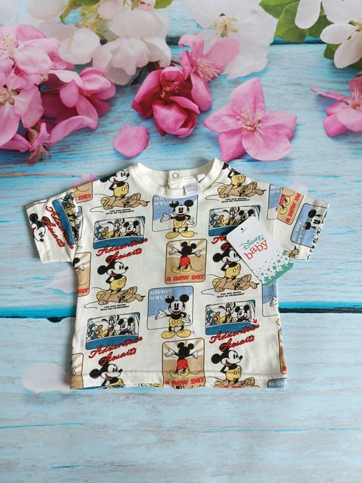 Bluzka dla chłopca Disney Baby Mickey 62 NOWY !!!
