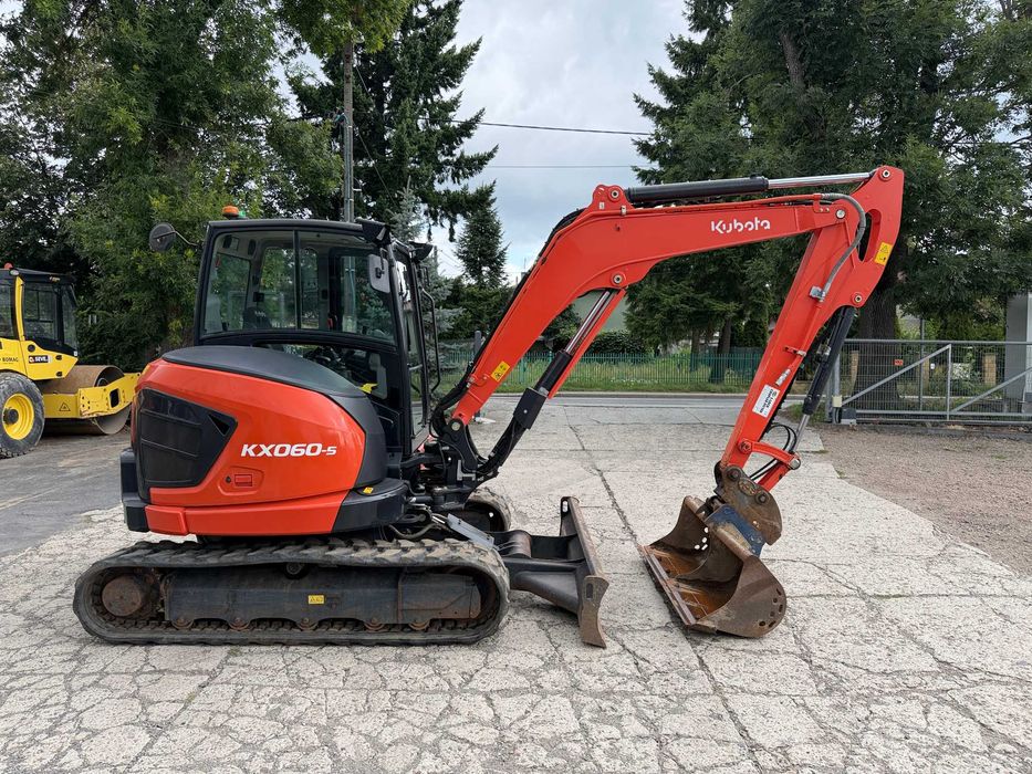 Kubota KX 060 minikoparka 6 ton 1200 mtg 3 łyżki (KX060-5, U56, KX057) 2023