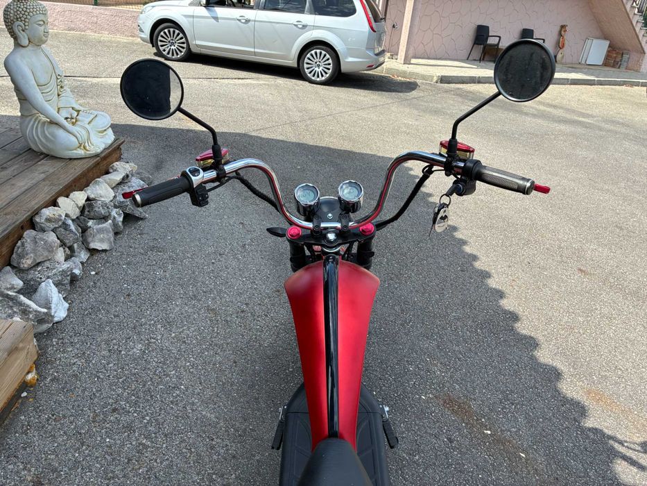 Scooter Eletrica tipo chopper já matriculada