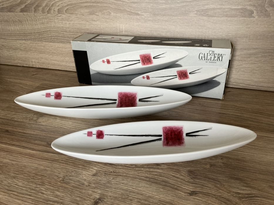 Новые керамические овальные тарелки