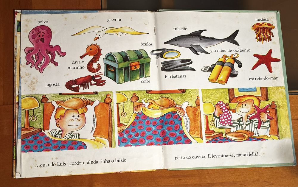 Livro infantil - Luís Mergulhador