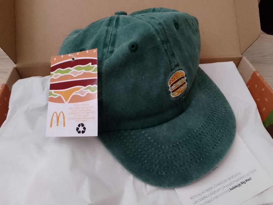 Czapka z daszkiem Big Mac Macdonald's kolekcjonerska