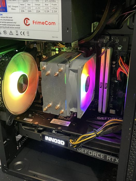 RTX 3060 Ti | Ryzen 7 1700X | 16GB DDR4 | 480GB SSD | 500W Ігровий ПК