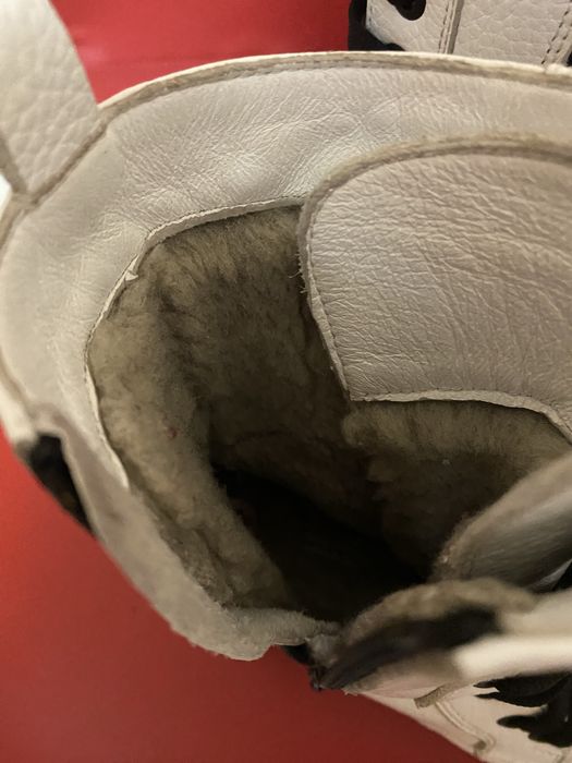 Чобітки для дівчинки високі шкіряні 30розмір