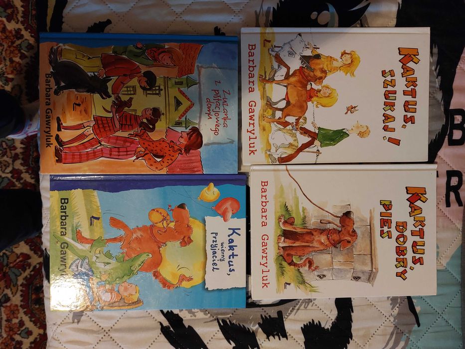 Barbara Gawryluk. Kaktus dobry pies 4 ksiazki