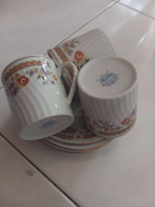 Chavenas de porcelana chinesa