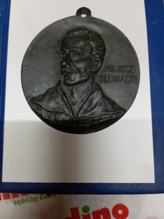Juliusz Słowacki medalion przedwojenny