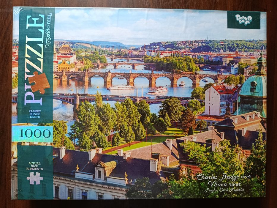 Пазли на 1000. Нові запаковані