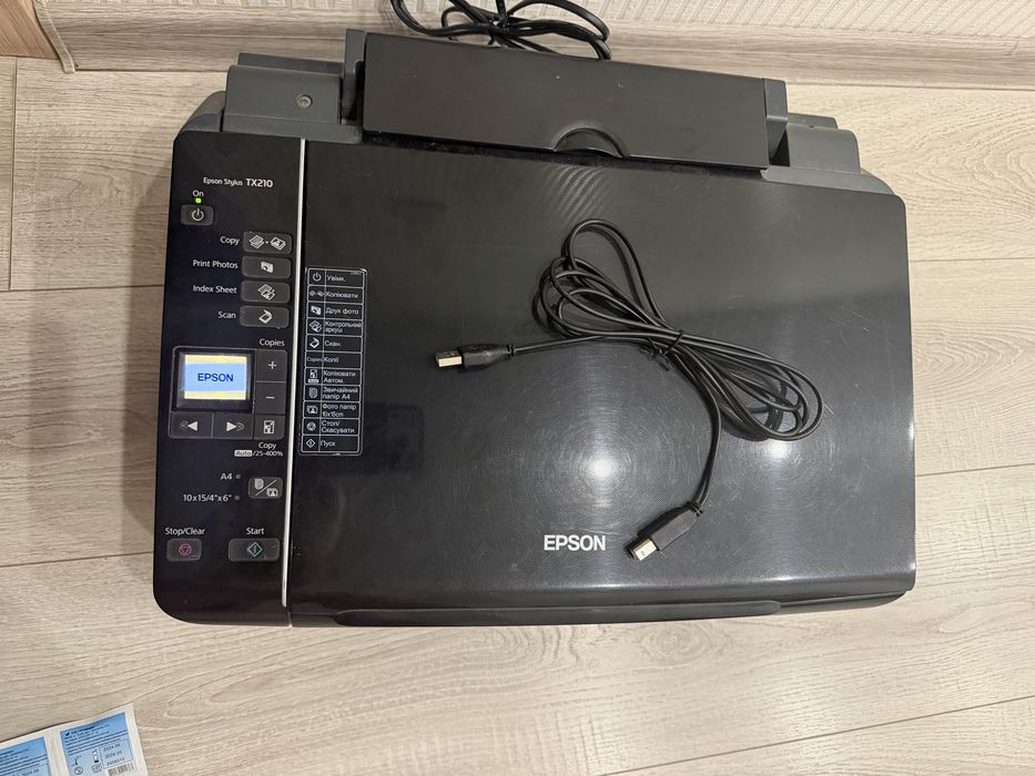 Принтер Epson stylus tx210