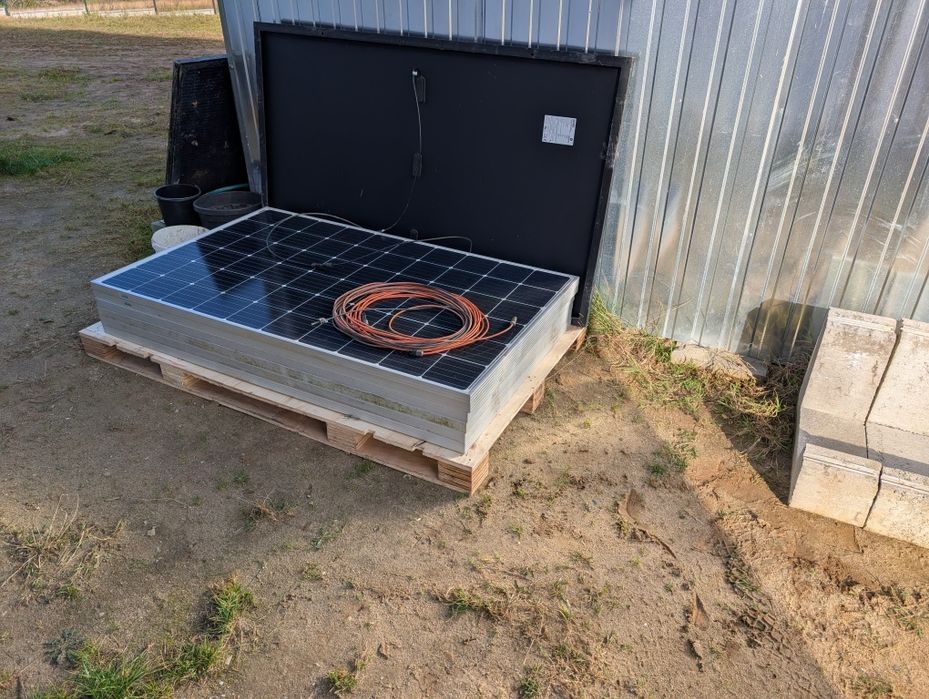 Zestaw fotowoltaiczny 3kwp. Panele plus montaz na gruncie