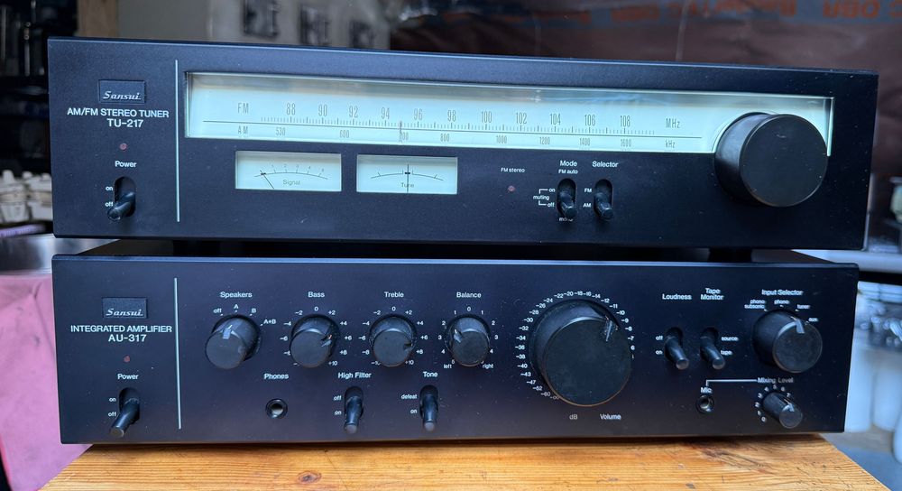 Sansui TU-317 i Sansui AU217