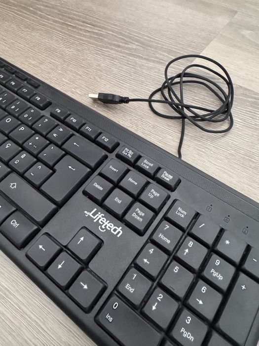 Teclado com fio Lifetech – Layout PT