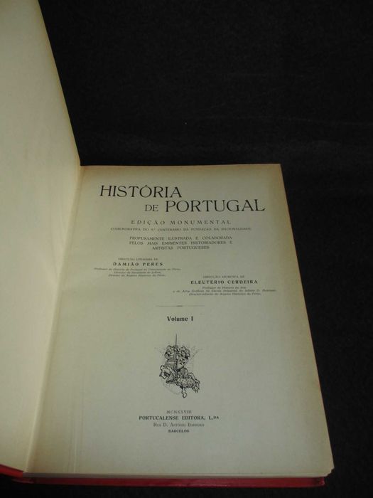Livros História de Portugal Edição Monumental Damião Peres 10 Volumes