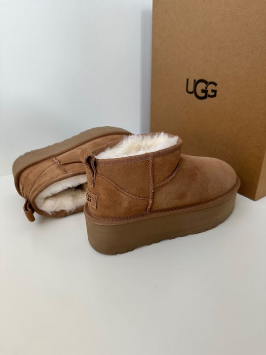 Крутые женские угги Ugg Classic уггі зима натуральна овчина