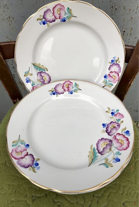 Посуда  с позолотой