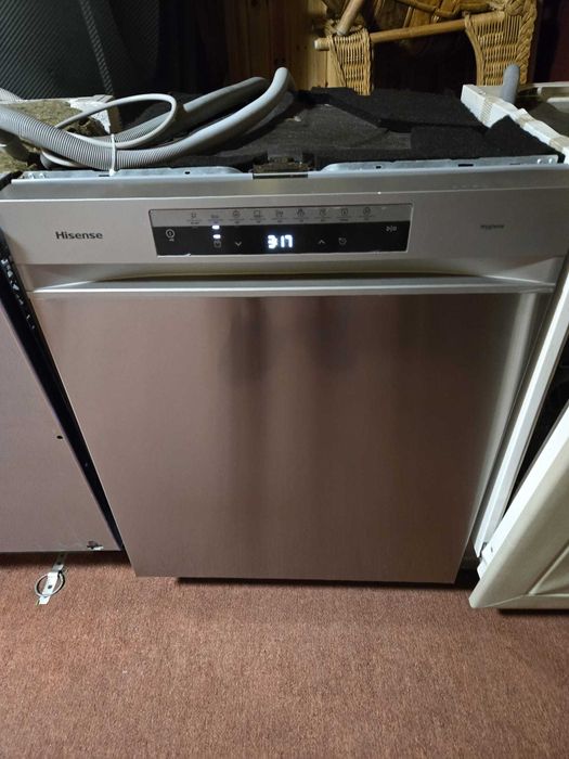 Zmywarka Hisense 60 cm Inox! Pod blat! 3 szuflady, LCD. Po serwisie!