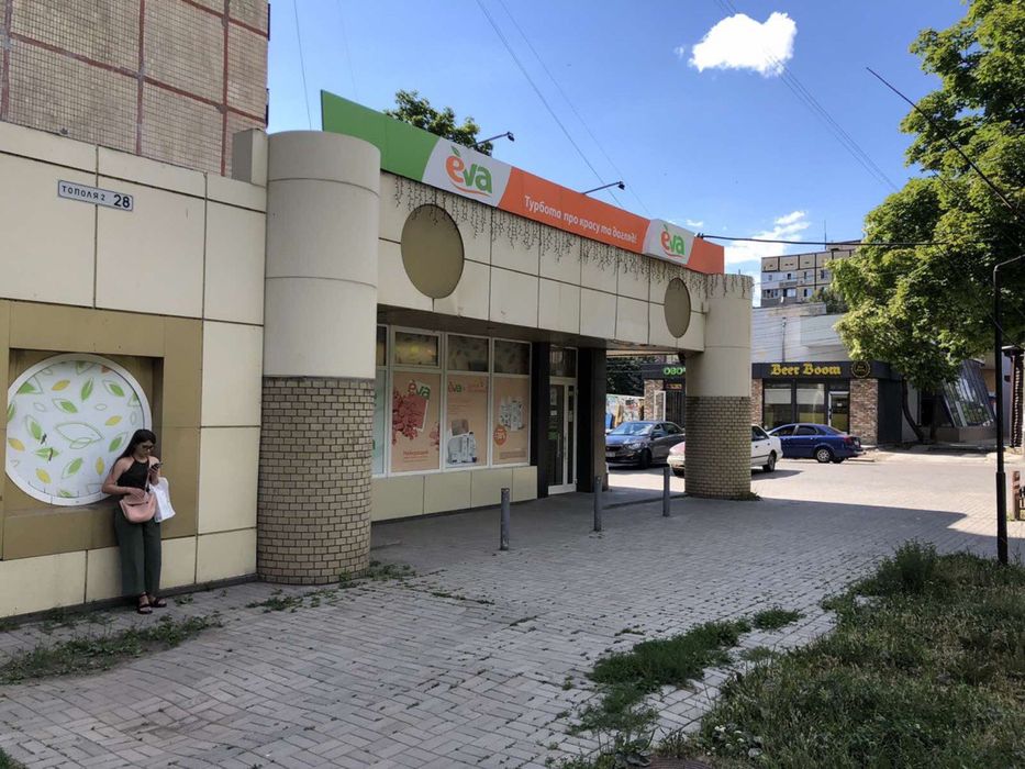 Оренда приміщення магазину Тополя 2 зліва від ринку