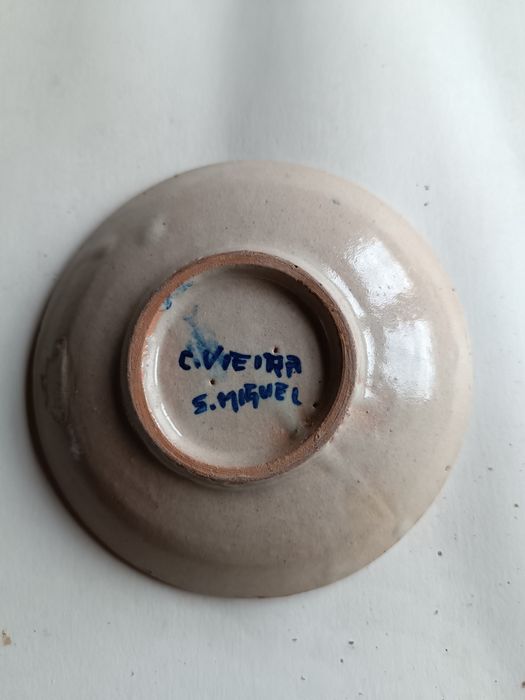 Prato decorativo assinado