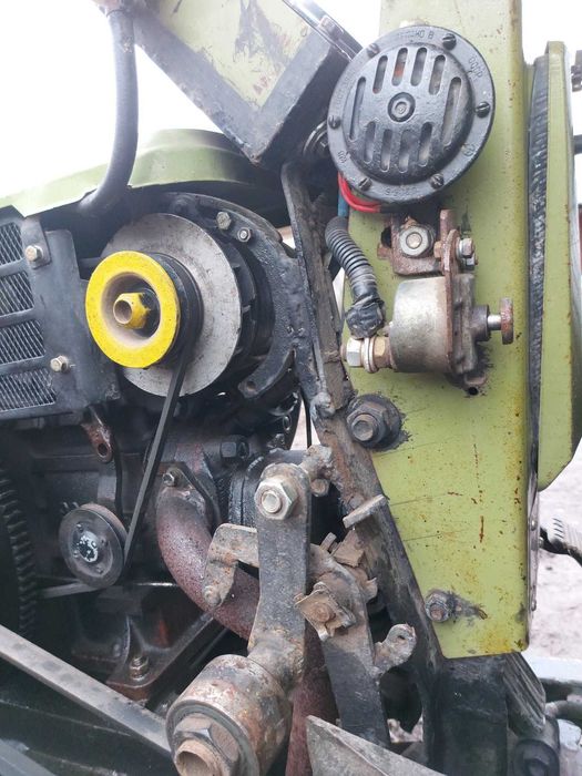 Мінітрактор з мотоблоку