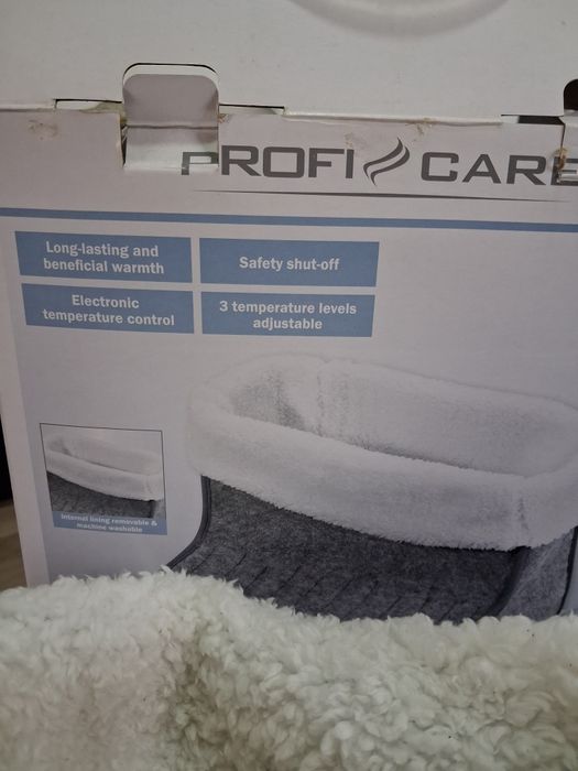 Aquecedor de pés elétrico com comando