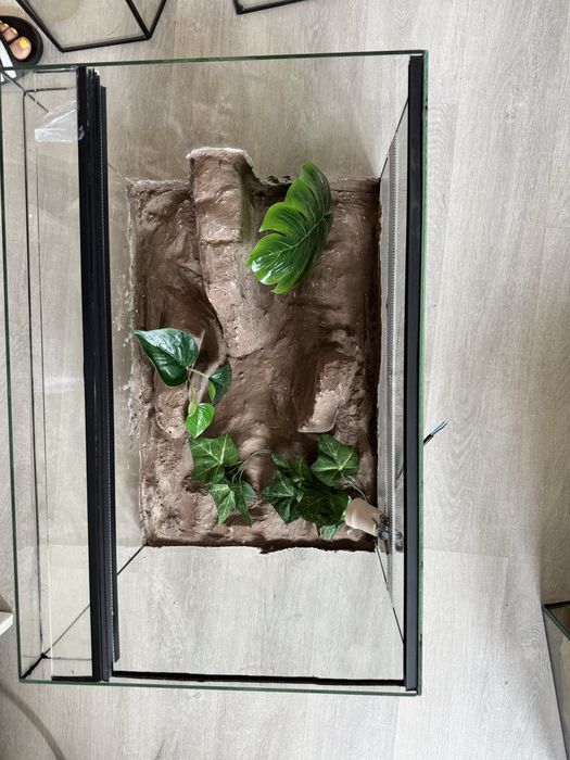 Terrarium 60x40x40 wąż, gad, jaszczurka