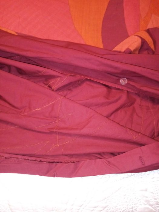 Capa  edredon  Zara Home   tons tijolo tamanho 2,20 x2,20  + 2 fronhas