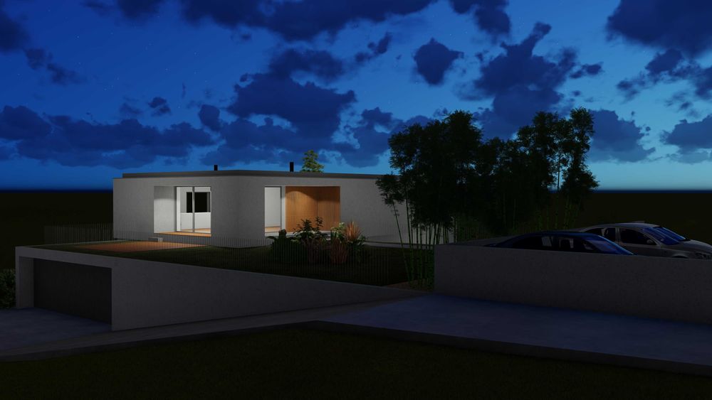 Terreno com projecto aprovado para moradia