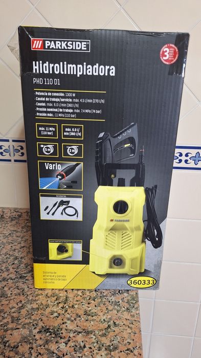 Vendo máquina de pressão Parkside