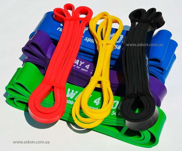 Резиновые петли Way4You, (R4P скидка - 60%) для спорта. Оригинал.