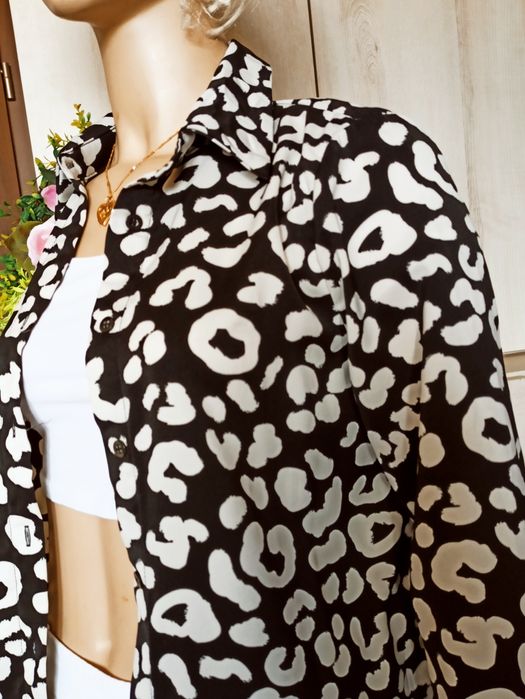 Sg Sukienka damska 38 , M szmizjerka czarno biała sukienka 38 , M