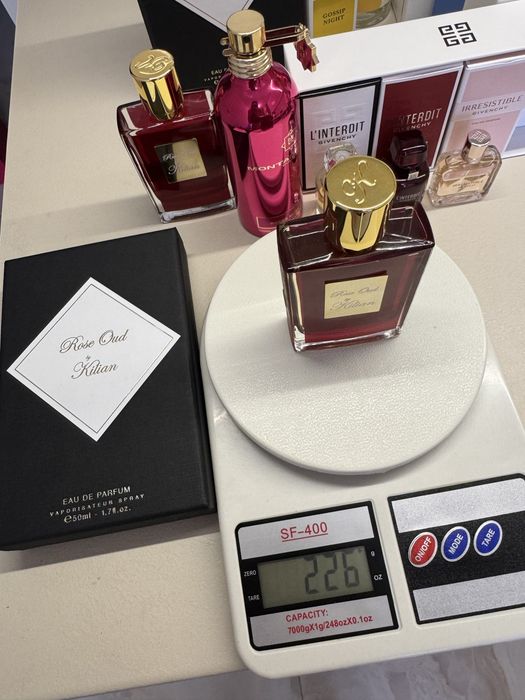 Kilian rose oud Montale roses musk Gritti Night gossip Givenchy L’indertdit