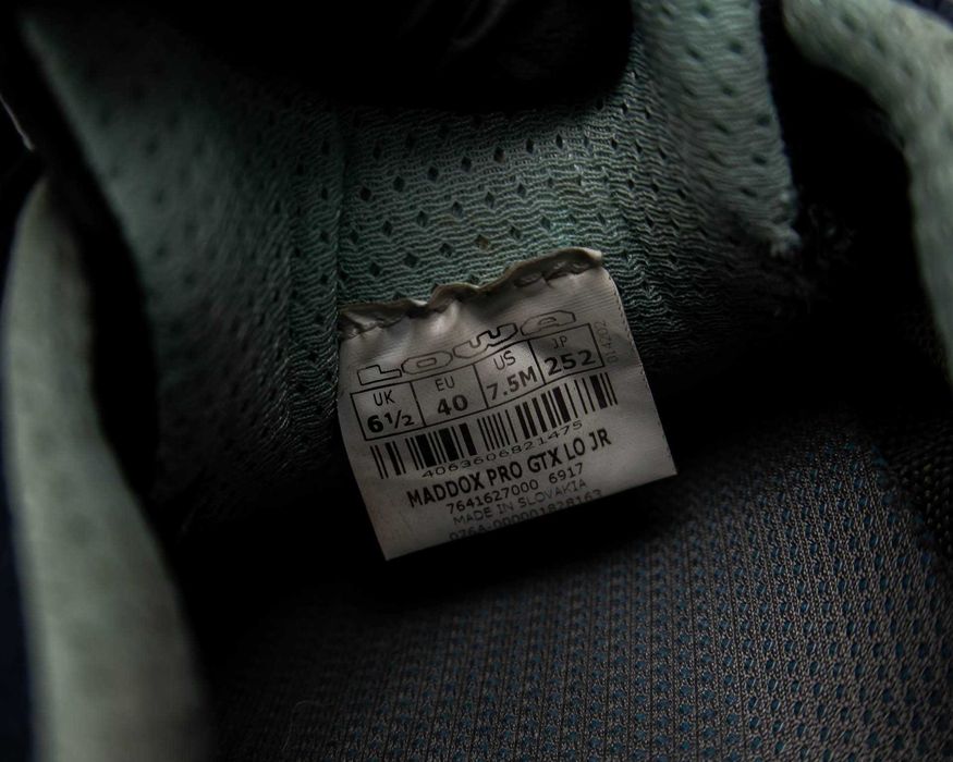 Туристические кроссовки на гортексе Lowa Maddox Pro Gore-Tex.40 размер