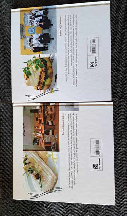 Livros da Coleção Os Melhores Restarurantes de Portugal - Receitas e S