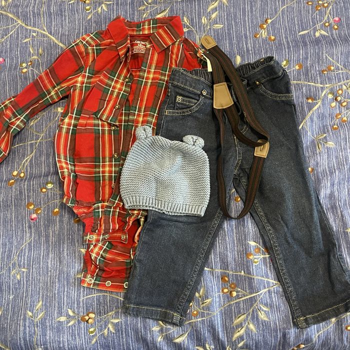 Костюм Carters 18 (9 )місяців. Куртка, поло та шапочка