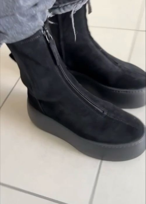 Lestrosa czarne zamsz