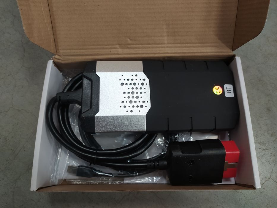 Професійний OBD2 сканер Delphi DS150E V3.0 Bluetooth/USB 3 в 1, двопла