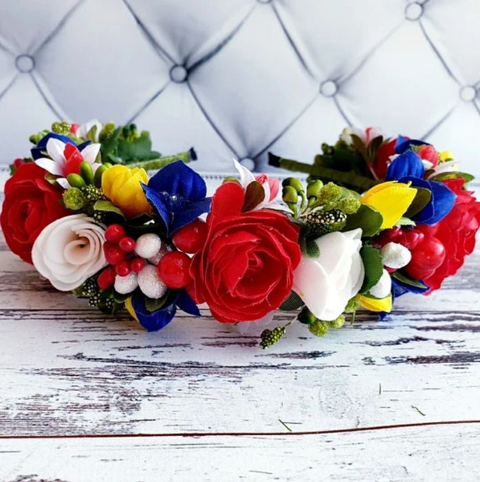 Українські віночки. БАГАТО КОЛЬОРІВ в наявності