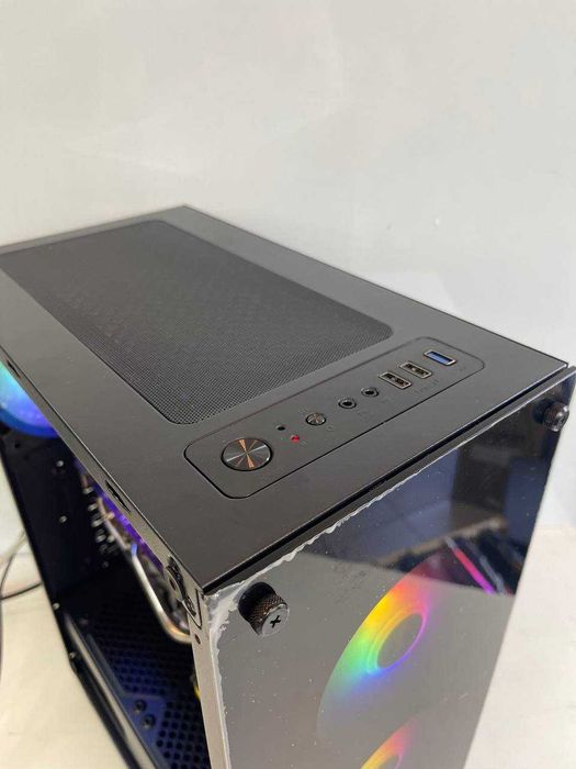 Игровой комп i3 12100f Intel 8x4.3GHz 8DDR4 240SSD RX580 8Gb RGB