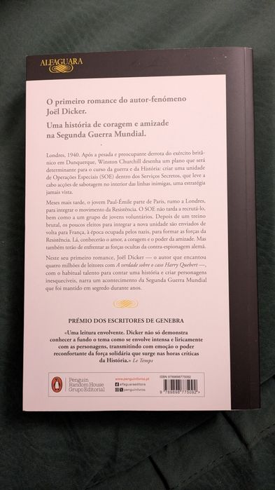 Livro "Os Últimos Dias dos Nossos Pais" de Joël Dicker
