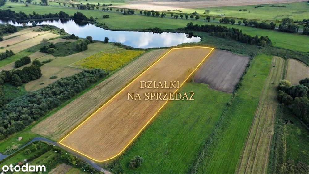 Urokliwe działki przy jeziorze /zamknięte osiedle / bez prowizji