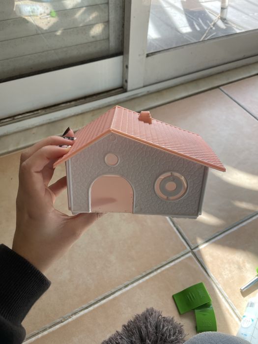 Gaiola para hamster com vários acessorios