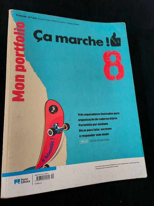 Caderno de atividades de Francês