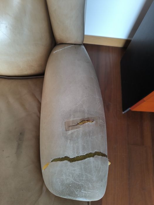 Poltronas de couro