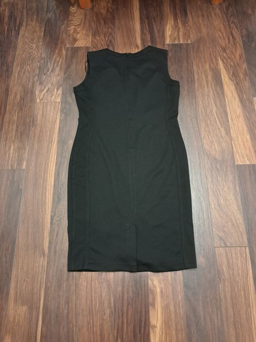 Elegancka czarna sukienka XXL damska