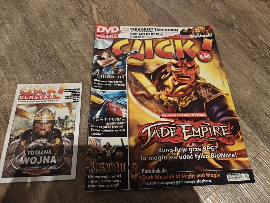 Click 4/2007 czasopismo o grach.