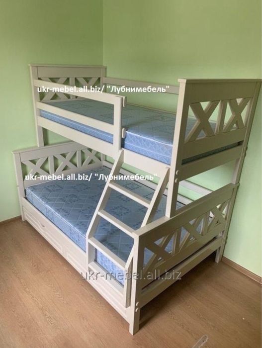 Ліжко двоповерхове  "Тян-120", кровать двухьярусная