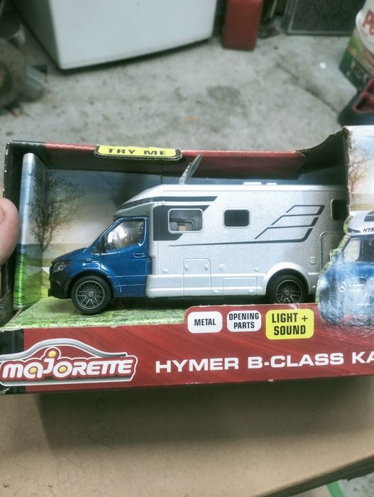 Majorette hymer b-class kamper nowy resorek autko duży dźwięk i światł