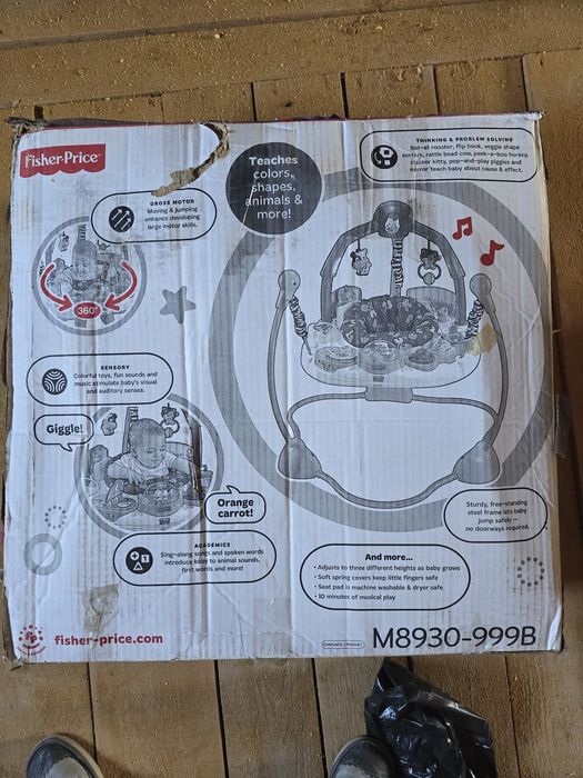 Стрибунці,дитячий ігровий центр Fisher-Price Laugh & Learn Jumperoo.
