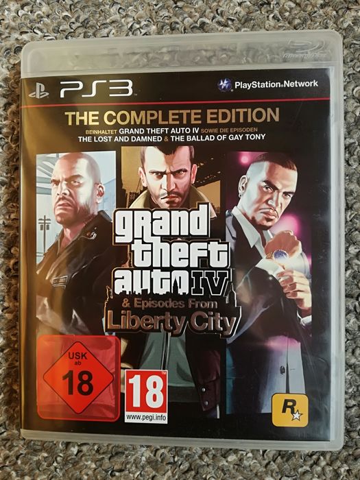 GTA IV The Complete Edition / PS3 / Zadbana